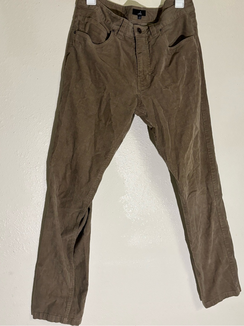 Rip Curl Men's Olive-Brown Corduroy Pants